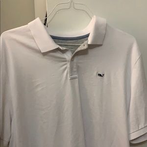 White vineyard vines polo XL
